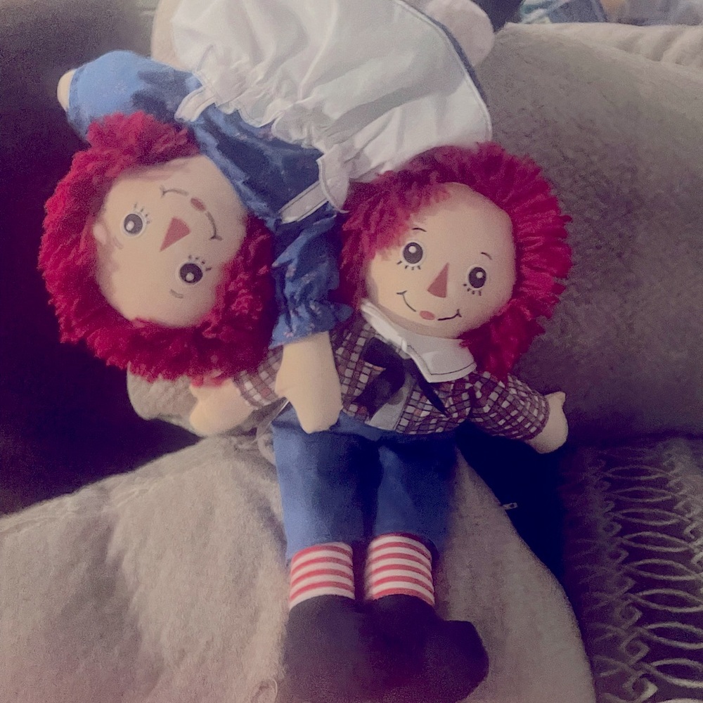 Raggedy Ann & Andy Cuddle set